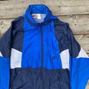 Vintage 1988 Nike Windbreaker Jacket Multicolor Medium